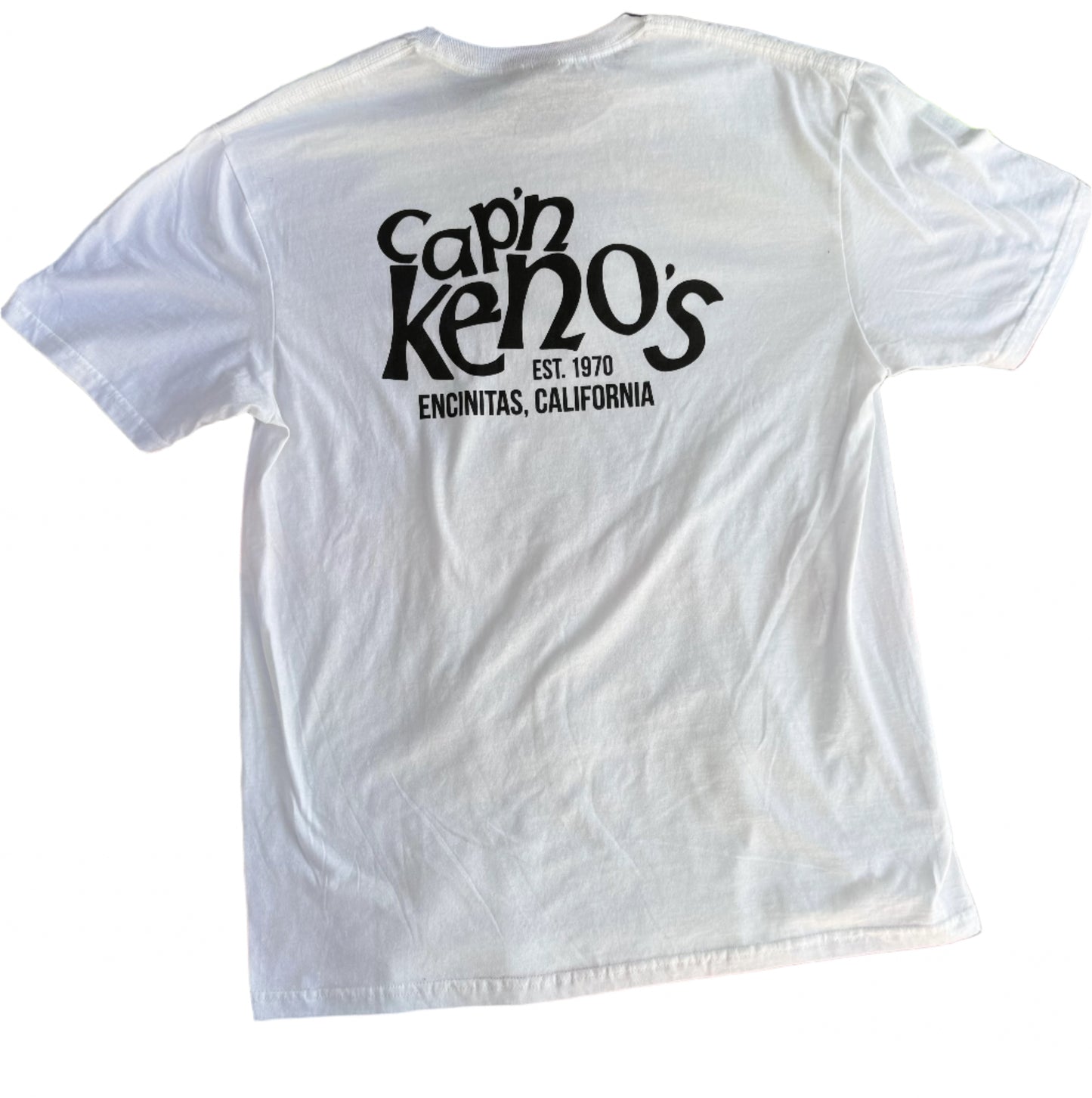 Keno's Classic White T-Shirt