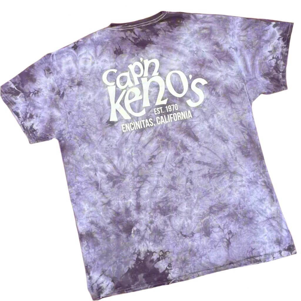 Blackberry Crystal Tie-Dye Shirt