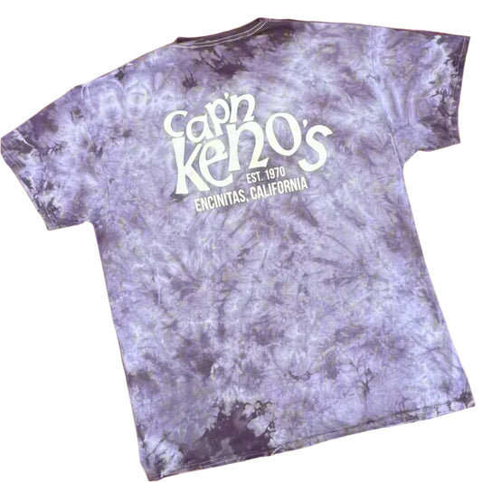 Blackberry Crystal Tie-Dye Shirt
