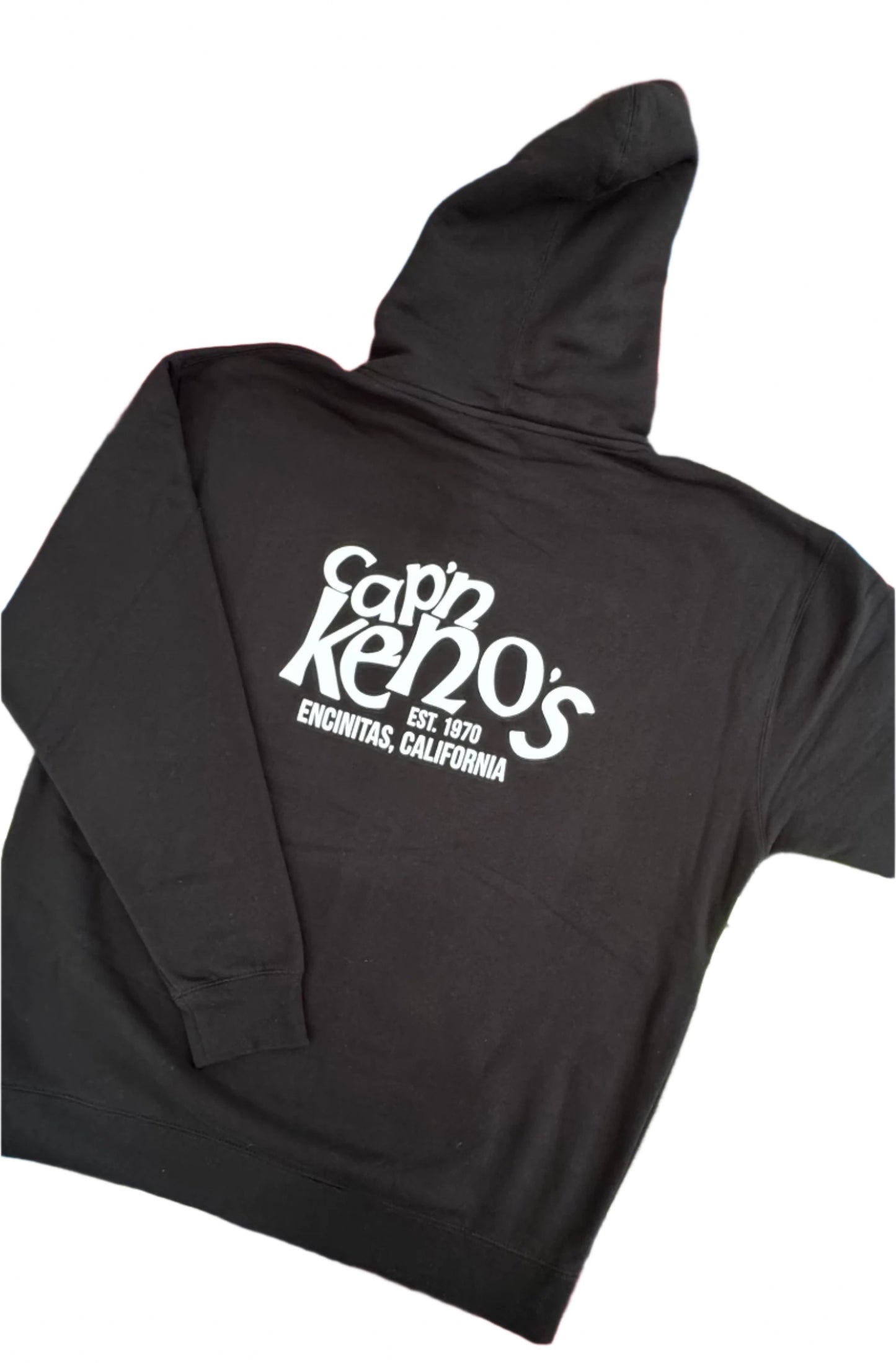 Black Zip Up Sweatshirt