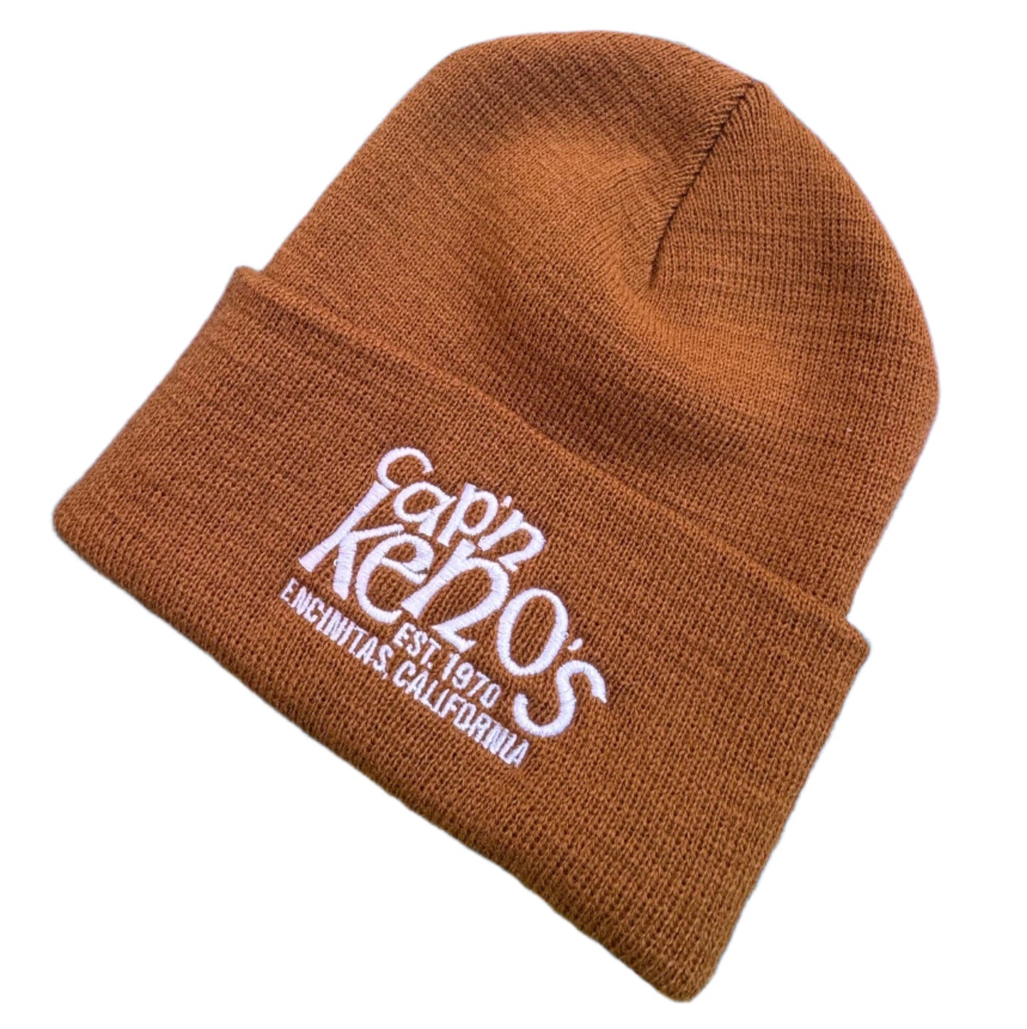Keno's Caramel Beanie