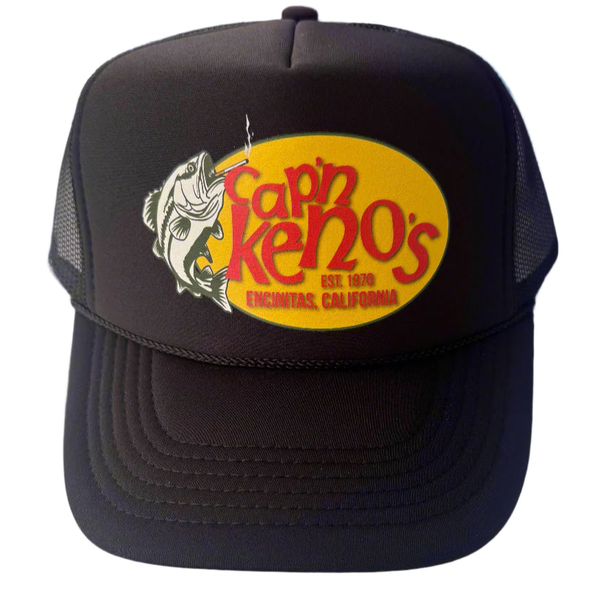 Ass Bro Pops 2.0 Trucker Hat-Black