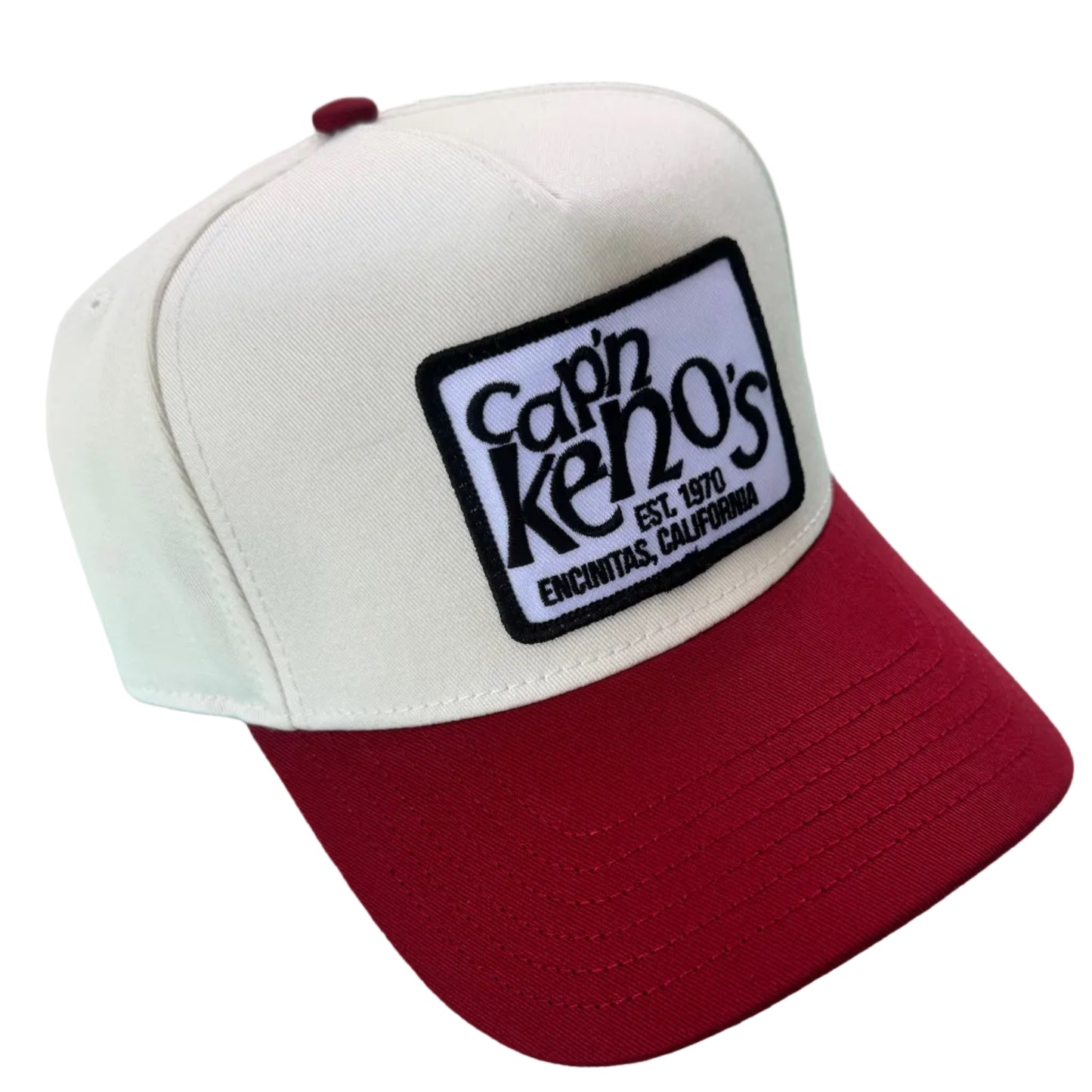 Patch Two Tone Cap - Cardinal