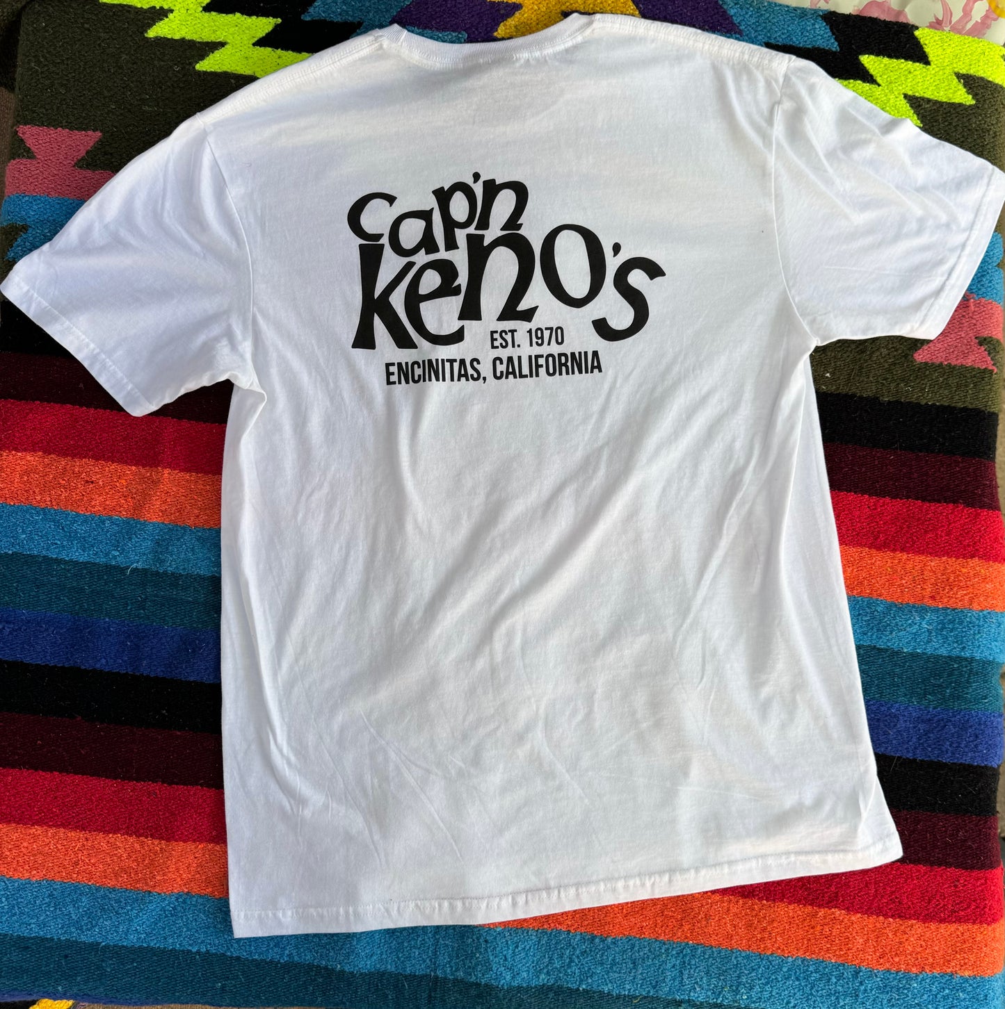 Keno's Classic White T-Shirt